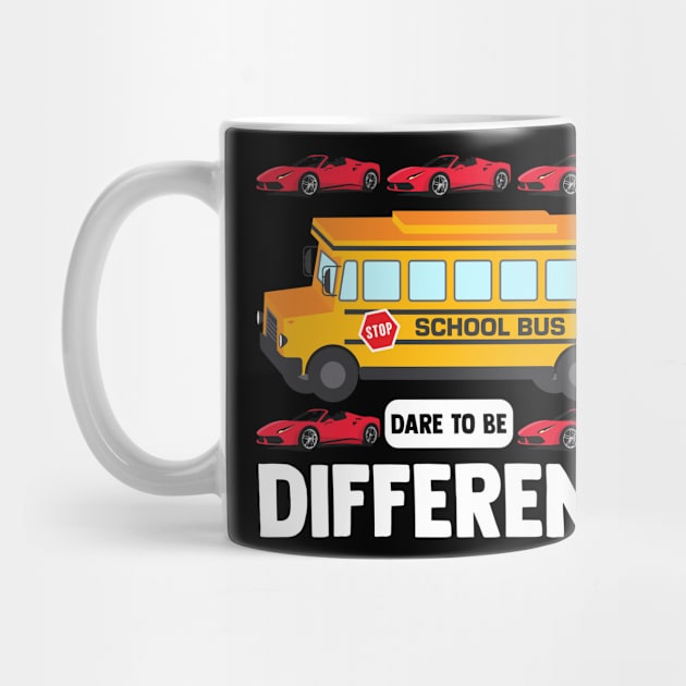 Dare To Be Different The Yellow School Bus Student Transport by sBag-Designs